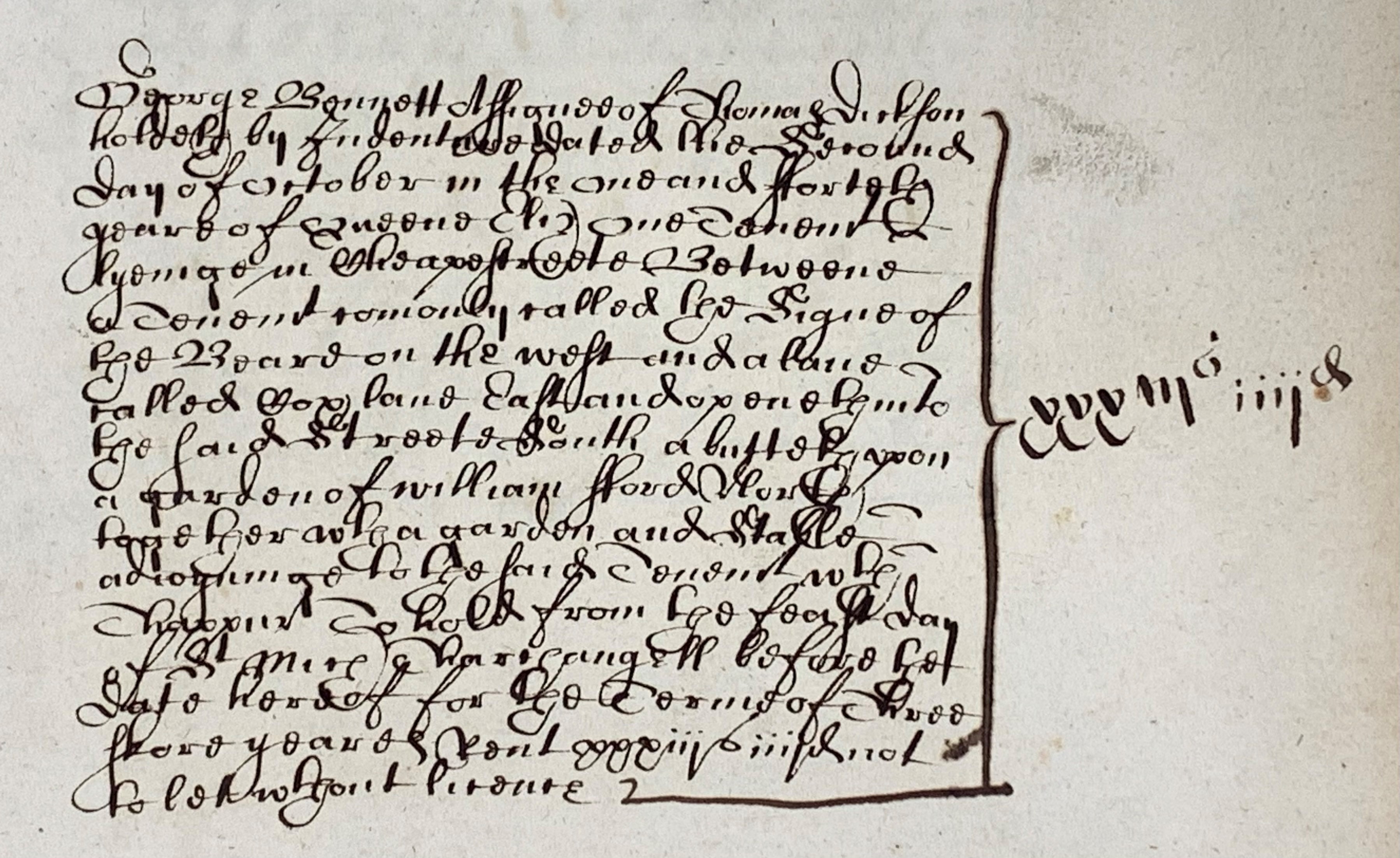 BC_6_1_1_1 p.73-3 Cheap St - Leasholder George Bennett, Assignor Thomas Dickson